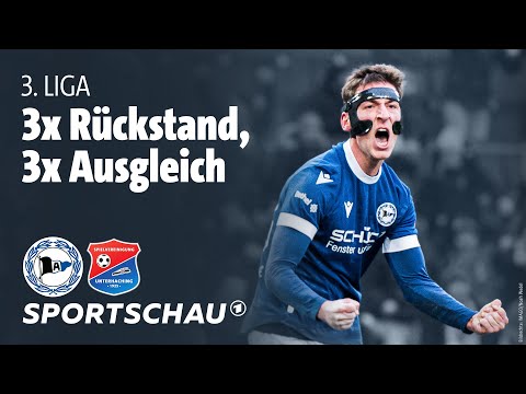 Arminia Bielefeld – SpVgg Unterhaching Highlights 3.Liga, 18. Spieltag | Sportschau