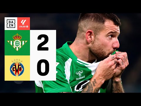 Resumen Real Betis vs Villarreal Jornada 20