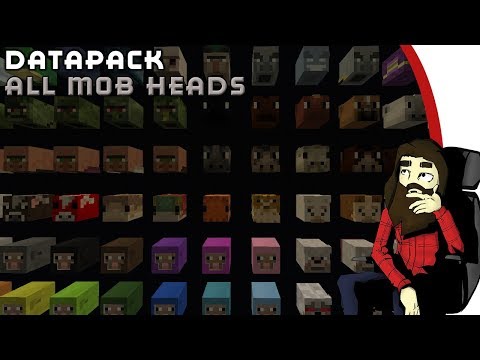 Mr Mldeg - [Minecraft] DATAPACK 1.13 - ALL MOB HEADS