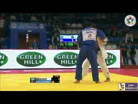 Judo 2013 World Masters Tyumen: Farmonov (UZB) - Sanjaasuren (MGL) [-66kg]