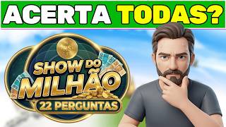 Poucos chegam à PERGUNTA DO MILHÃO sem ERRAR | Quiz SHOW DO MILHÃO | Conhecimentos Gerais