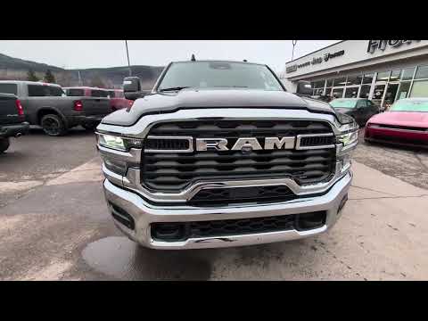 2026 Ram 3500 Big Horn 4x4 Crew Cab 8' Box in Gray for sale at Frontier Chrysler Dodge Jeep Ram Fiat Ltd. in Smithers, BC