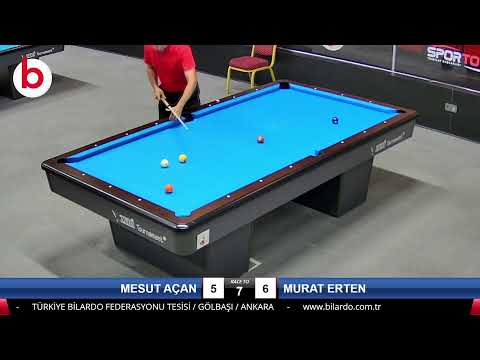 MESUT AÇAN & MURAT ERTEN Bilardo Maçı - 