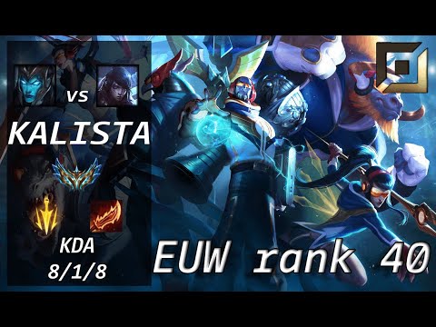 【EUW rank 40】 KALISTA vs APHELIOS - EUW Challenger Patch 13.10