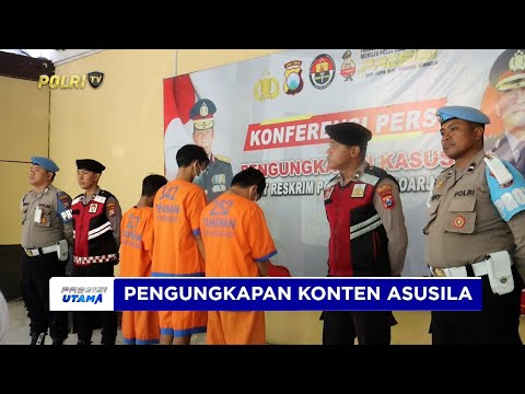 TIM CYBER SATRESKRIM POLRESTA SIDOARJO UNGKAP AKTIVITAS KELOMPOK LGBT