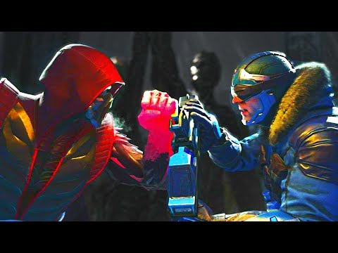 Injustice 2 - Sub Zero vs Captain Cold - All Intro Dialogue, Super Moves And Clash Quotes