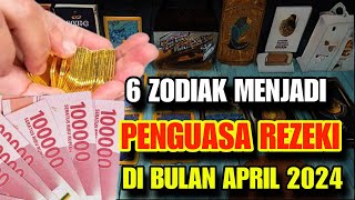 ZODIAK JADI PENGUASA REZEKI DI BULAN APRIL 2024