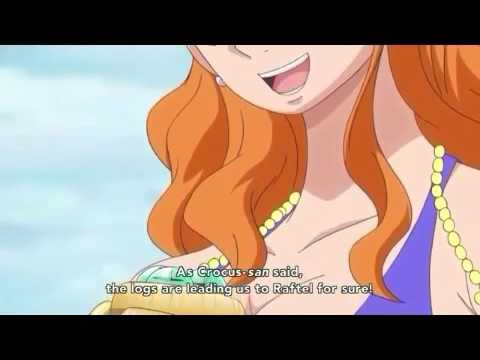 Luffy Compliments Nami