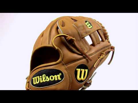 Wilson A2000 Gant de Baseball Infield Adulte Unisexe, Noir/Blanc/Jaune, 11.5