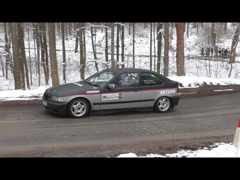 1 Rajd Natury 2022 - Irek Pawlak / Leszek Pawlak - BMW E36 Compact