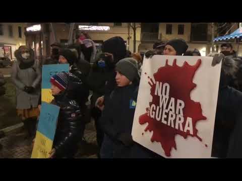 Presidio a Parabiago per la pace in Ucraina