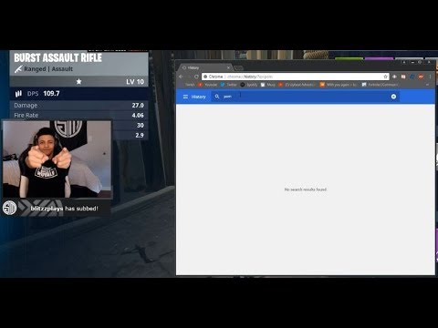 TSM Myth shows his browser history