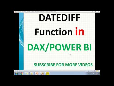 Datediff in DAX | DATEDIFF Function in Power BI