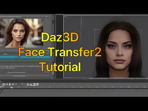 Daz3D Face Transfer 2 Tutorial
