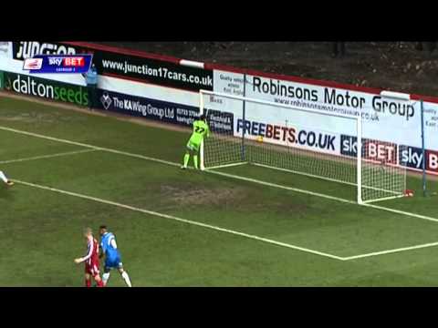 Peterborough Town v Brentford - League One Highlights 2013/2014