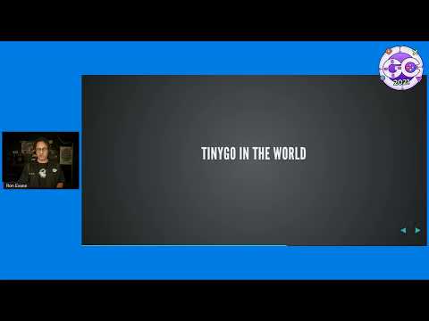 GopherCon 2021: A Small Update About TinyGo - Ron Evans