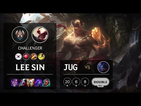 Lee Sin Jungle vs Rek'Sai - KR Challenger Patch 11.22
