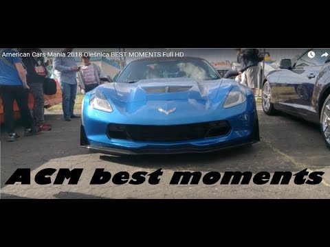 American Cars Mania 2018 Oleśnica BEST MOMENTS  Full HD