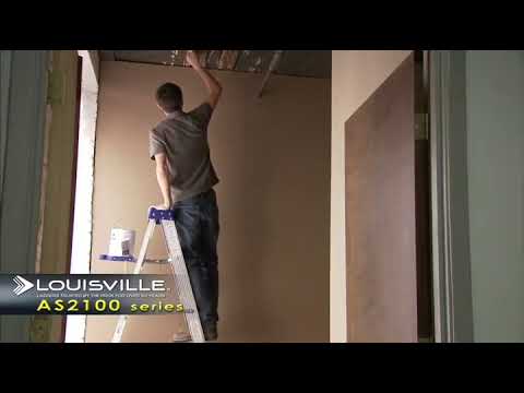 Louisville Ladder Louisville AS2100, 250 lb, 3 in Width X 3 in Depth Non-Conductive Rail, 5  Reviews