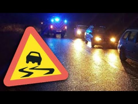 SNÖKAOS: Så kör du säkert i halkan • Tre tips från trafikexperten