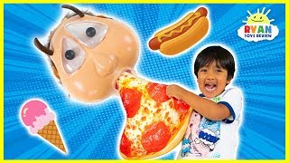 Phil' Up Chuck Family Fun Board Game with Ryan vs Mommy!!