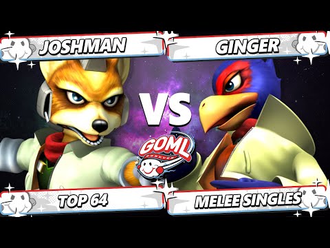 GOML 2025 - Joshman (Fox) Vs. Ginger (Falco) Smash Melee - SSBM