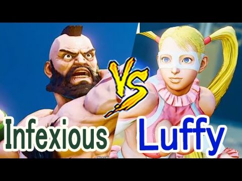 【スト5】SF5 ▰ Infexious(Zangief) VS Luffy(R.mika) a fierce fight【英最強ザンギ VS 仏最強ミカ】