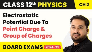Electrostatic Potential Due To Point Charge and Group of Charges | Class 12 Physics Chapter 2