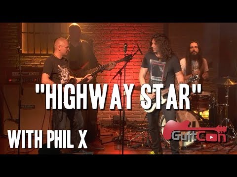 HP42, Phil X, Jason McNamara - Highway Star at GuitCon 2017