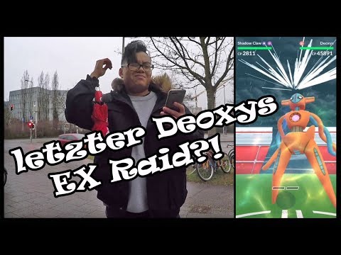 Der LETZTE Deoxys EX Raid?! (Normalform) Video