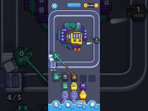 Pixel Flow Level 2452 Walkthrough