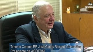Tenente Coronel José Carlos Riccardi Guimarães comenta manifestações