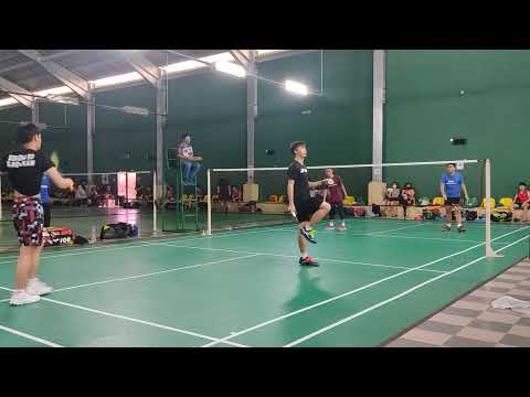 LBA Badminton Competition | Desmond/Brian vs Aden/Spencer | Category U16 R16