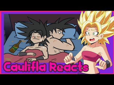 Caulifla Reacts to Caulifla vs Goku the Player