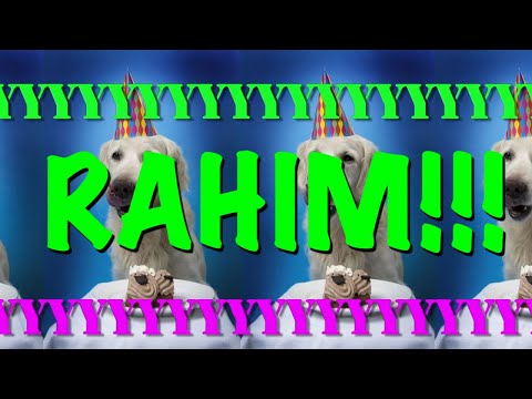 HAPPY BIRTHDAY RAHIM! - EPIC Happy Birthday Song