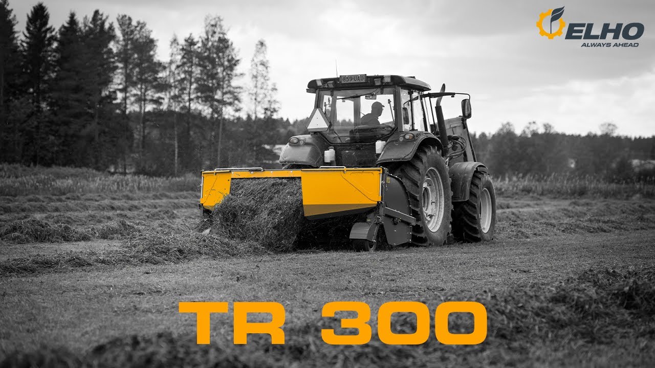 ELHO TR300 rotator, sistem de curățare + mașini de stoc