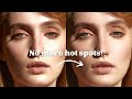 How To Remove Overexposed Hot Spots In Photoshop