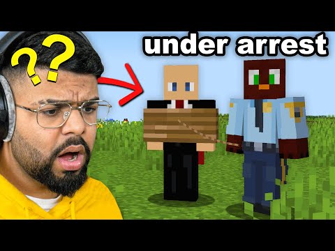 EPIC PRANK: Fooling Friend with Minecraft POLICE Mod!