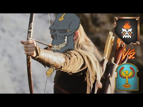 The Bone Giant META? Tomb Kings vs Chaos Dwarfs - Total War Warhammer 3