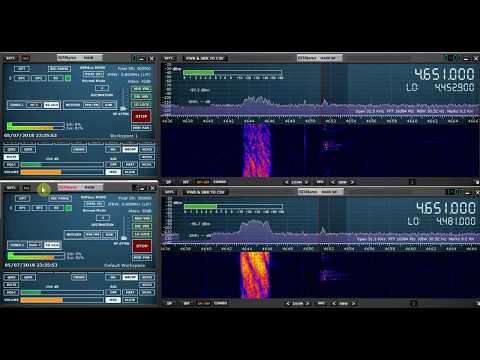 Shanwick Oceanic Air Traffic Control 4651 kHz USB copied in Nantes with RSPduo & MegaLoop FX antenna