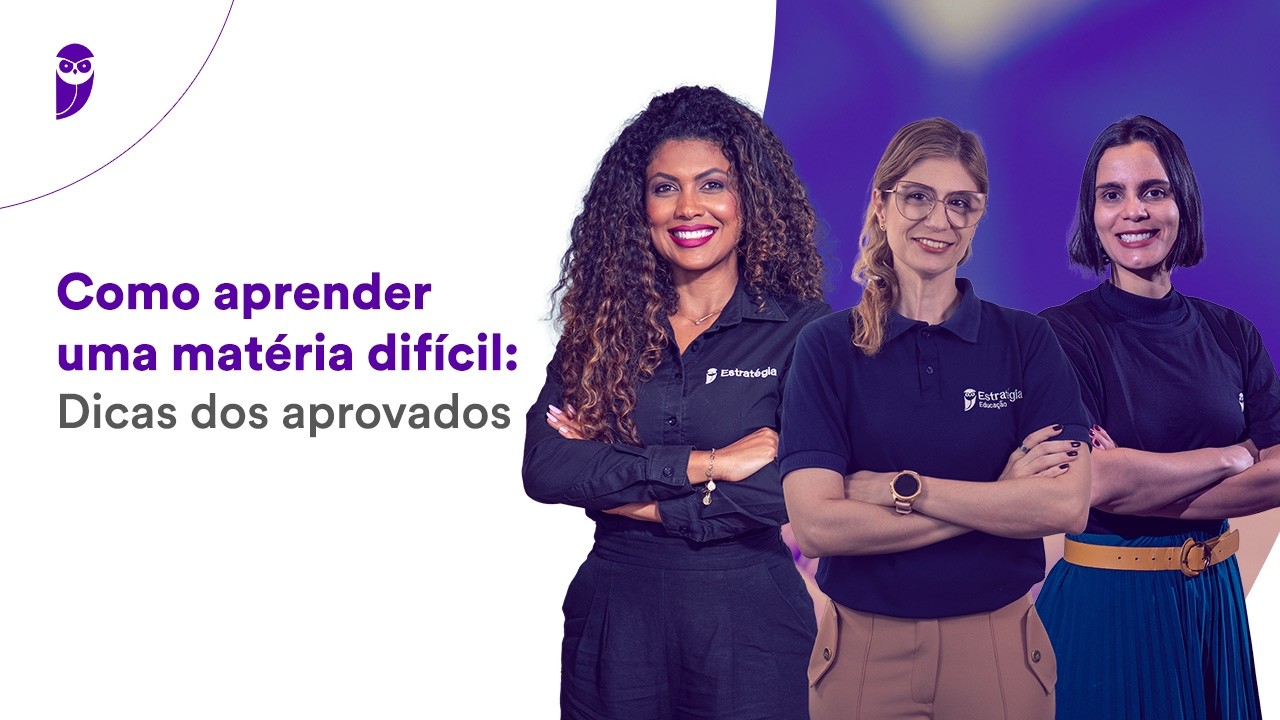 Como aprender uma matéria difícil: Dicas dos aprovados
