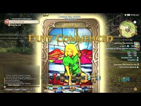 Final Fantasy XIV FFXIV MIN Miner Ireland Eire Levequest: Look How They Shine For You 20.11.18