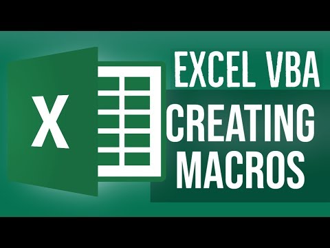 Excel VBA Tutorial for Beginners 4 Writing Creating Macros In Visual Basic For Applications