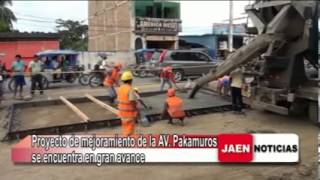preview picture of video 'PROYECTO DE MEJORAMIENTO DE LA AV. PAKAMUROS SE ENCUENTRA EN GRAN AVANCE'