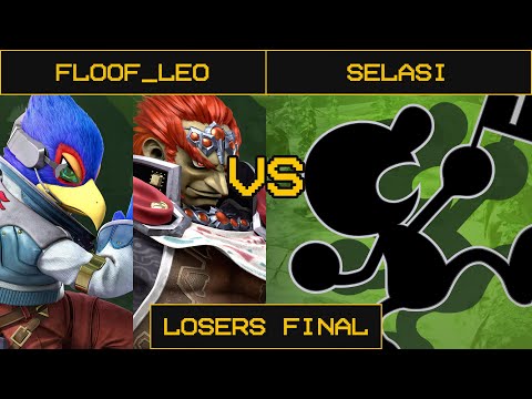 ESC 34 Smash Ultimate Losers Final - Floof_Leo (Falco, Ganondorf) Vs. Selasi (Mr. Game & Watch)