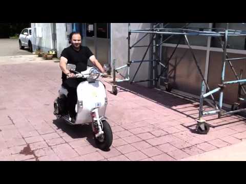Erste Vespa Testfahrt 177ccm + Sip Performance usw.