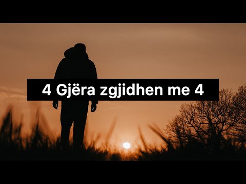 4 gjera zgjidhen me 4