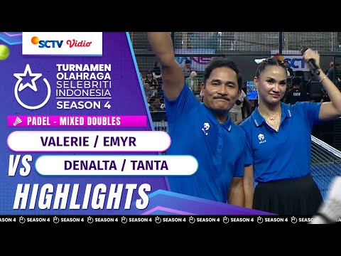 Valerie/Emyr VS Denalta/Tanta - Highlights Padel Mixed Doubles | TOSI Season 4