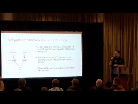 Managing 1500 MikroTiks with a single click