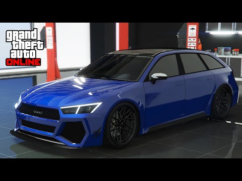 OBEY ARGENTO (Audi RS6 Avant) - GTA 5 Online DLC Vehicle Customization